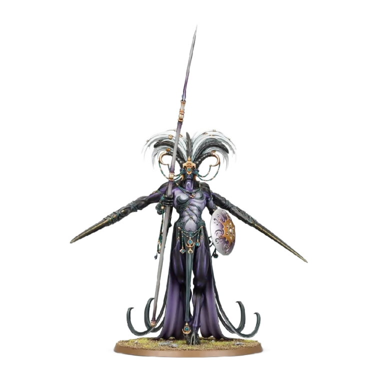 Shalaxi Helbane (Unpainted) (Assembled) From Warhammer 40k