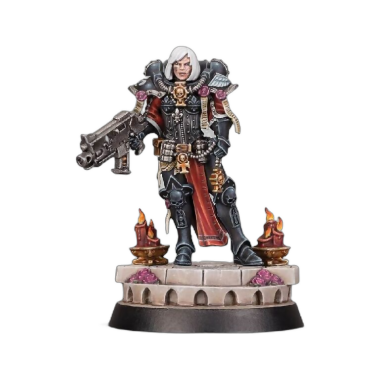 Sister Superior Amalia Novena (Unpainted) (Assembled) From Warhammer 40k