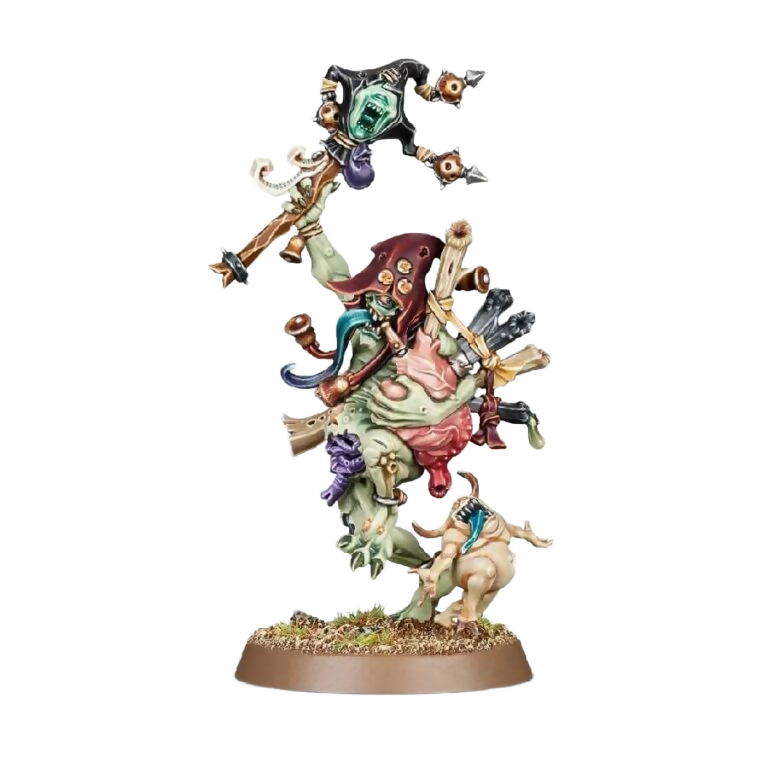 Sloppity Bilepiper (Unpainted) (Assembled) From Warhammer 40k