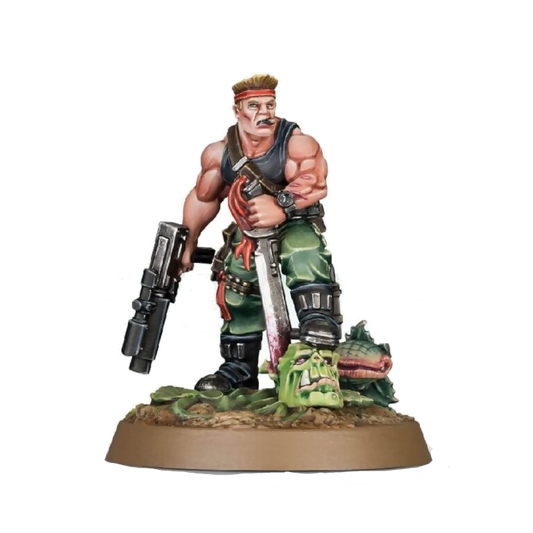 Sly Marbo (Unpainted) (Assembled) From Warhammer 40k on Wargame Trader