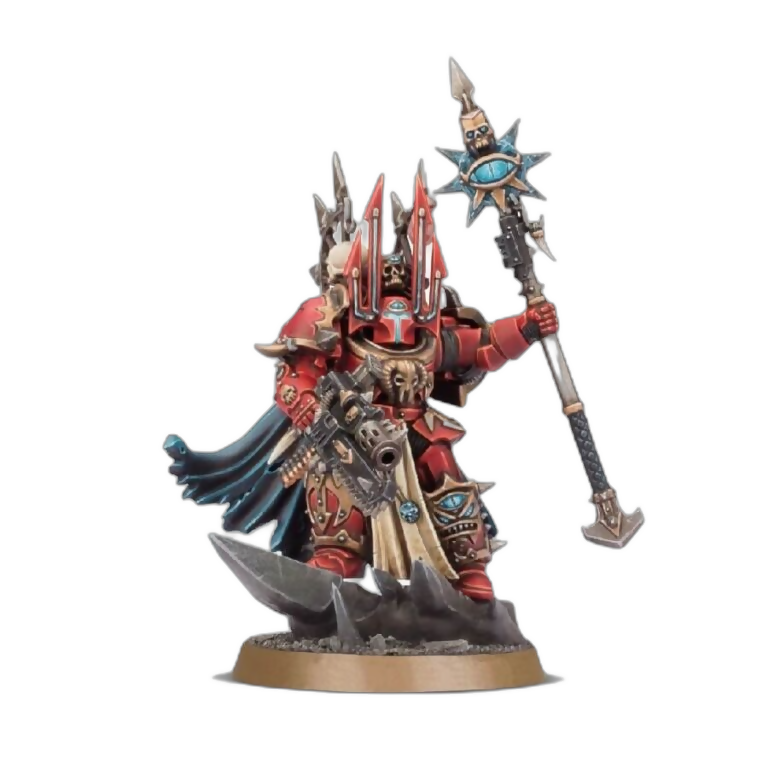 Sorcerer Lord in Terminator Armour (Unpainted) (Assembled) From Warhammer 40k