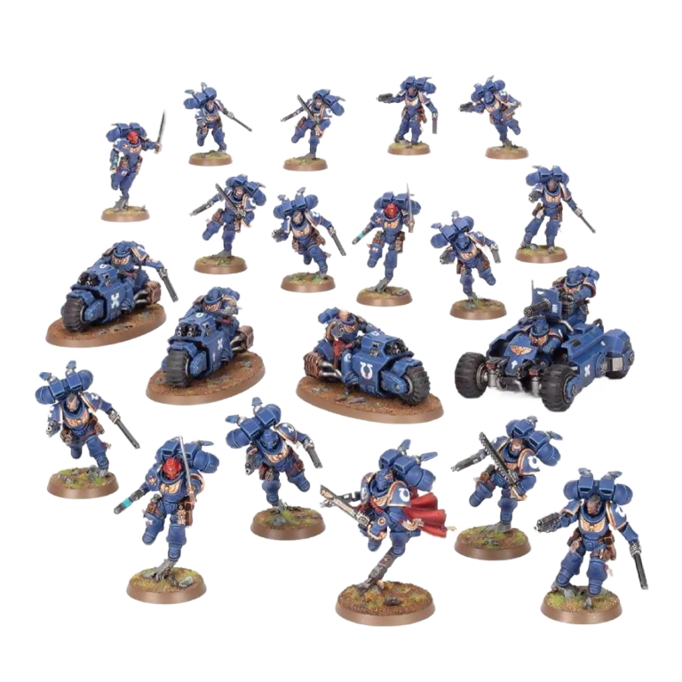 Space Marines Spearhead Force (Custom Painted) (Assembled) From Warhammer 40k on Wargame Trader