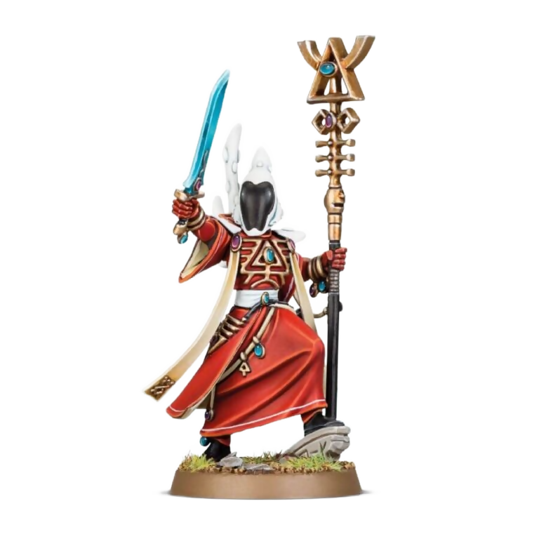 Spiritseer (Unpainted) (Assembled) From Warhammer 40k