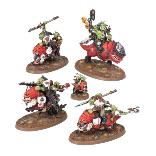 Squighog Boyz (Unpainted) (Assembled) From Warhammer 40k on Wargame Trader