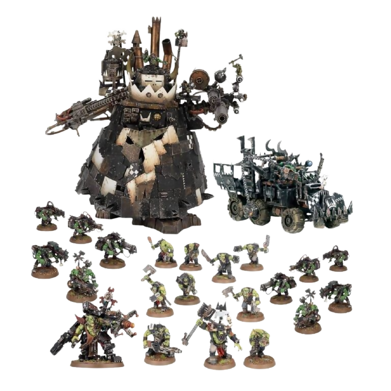 Stompa Boyz Battleforce (Unpainted) (Assembled)