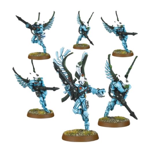 Swooping Hawks (Unpainted) (Assembled) From Warhammer 40k on Wargame Trader