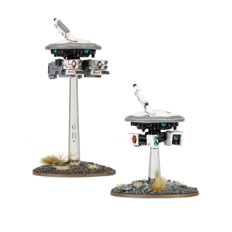 Tactical Drones (Unpainted) (Assembled) From Warhammer 40K