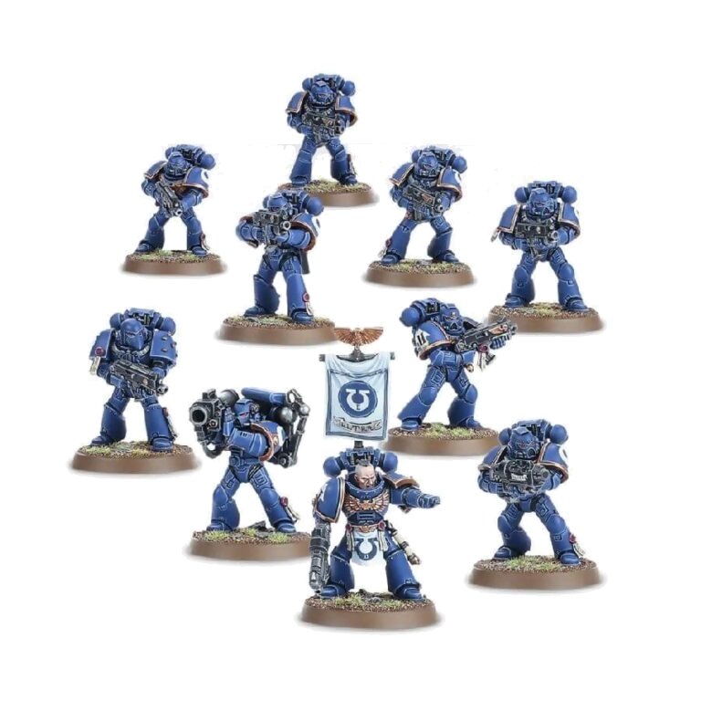 Tactical Squad (Unpainted) (Assembled) From Warhammer 40k on Wargame Trader