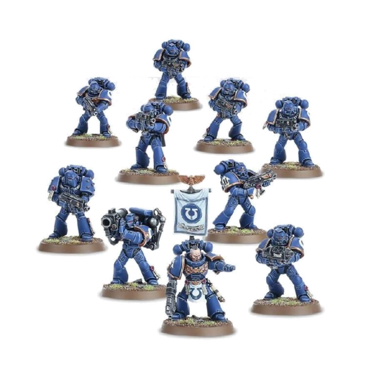Tactical Squad (Unpainted) (Assembled) From Warhammer 40k on Wargame Trader