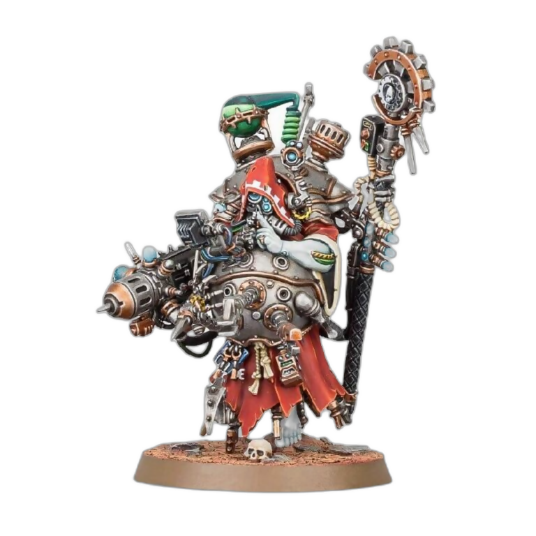 Tech-Priest Manipulus (Unpainted) (Assembled) From Warhammer 40k