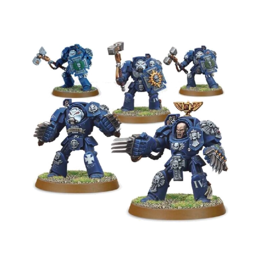 Terminator Assault Squad (Unpainted) (Assembled) From Warhammer 40k on Wargame Trader