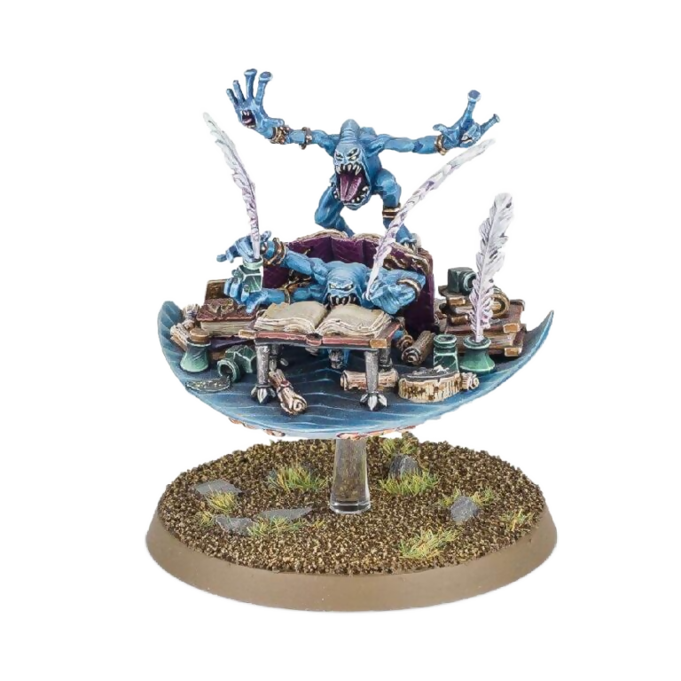 The Blue Scribes (Custom Painted) (Assembled) From Warhammer 40k on Wargame Trader