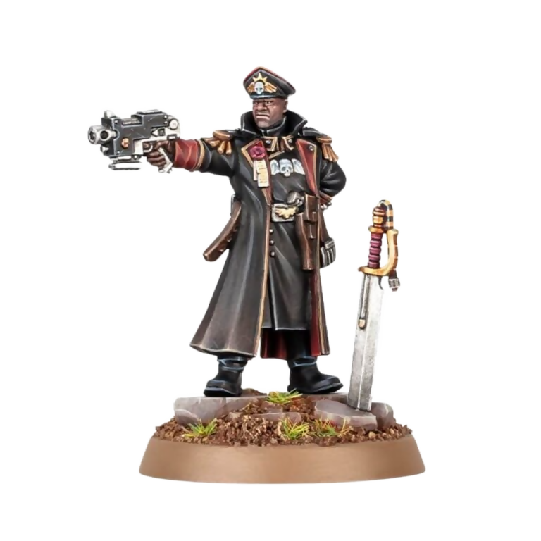The Commissar’s Duty (Unpainted) (Assembled) From Warhammer 40k