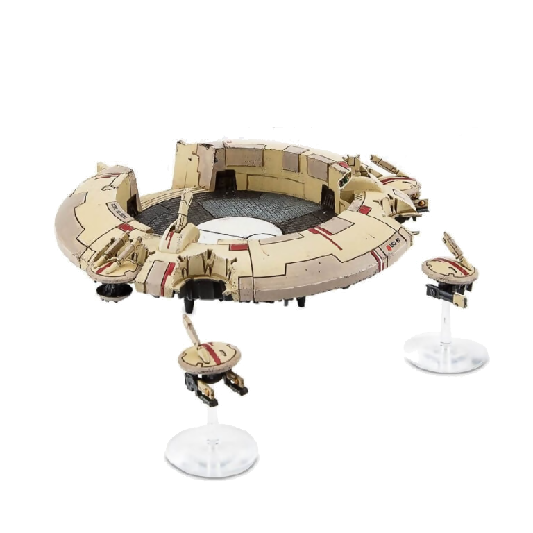 Tidewall Droneport (Unpainted) (Assembled) From Warhammer 40k