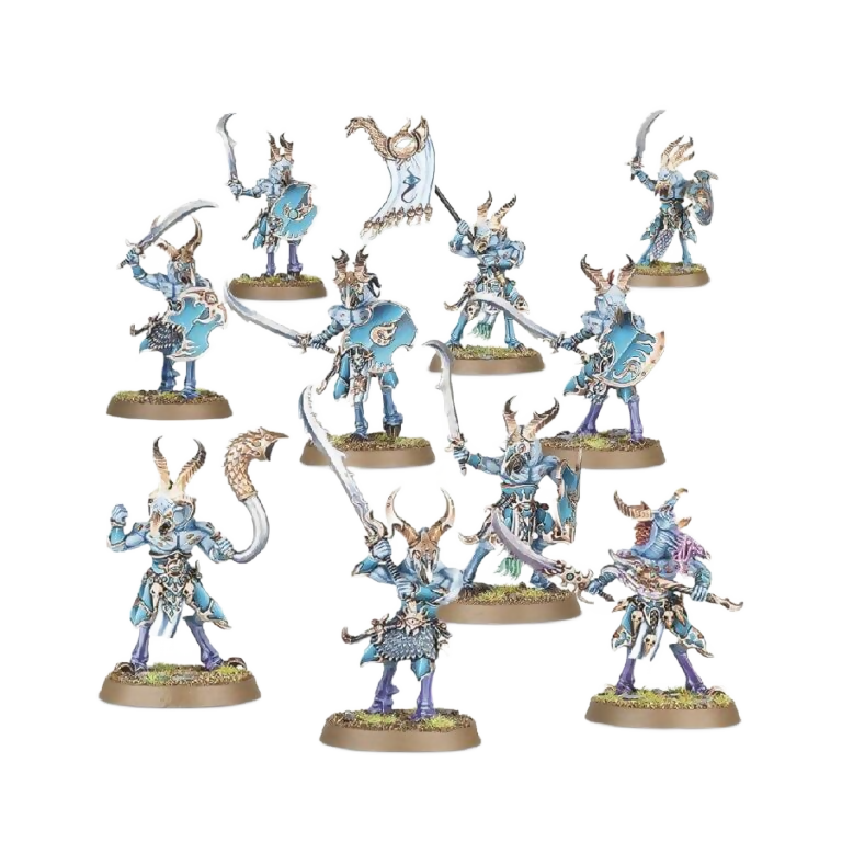 Tzaangors (Unpainted) (Assembled) From Warhammer 40k