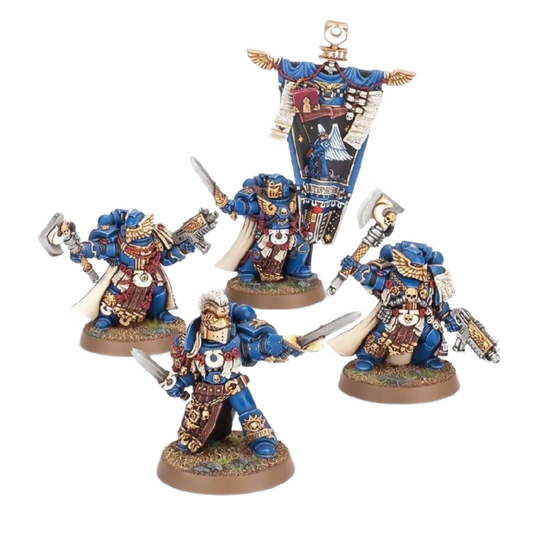 Ultramarines Honour Guard (Custom Painted) (Assembled) From Warhammer 40k on Wargame Trader