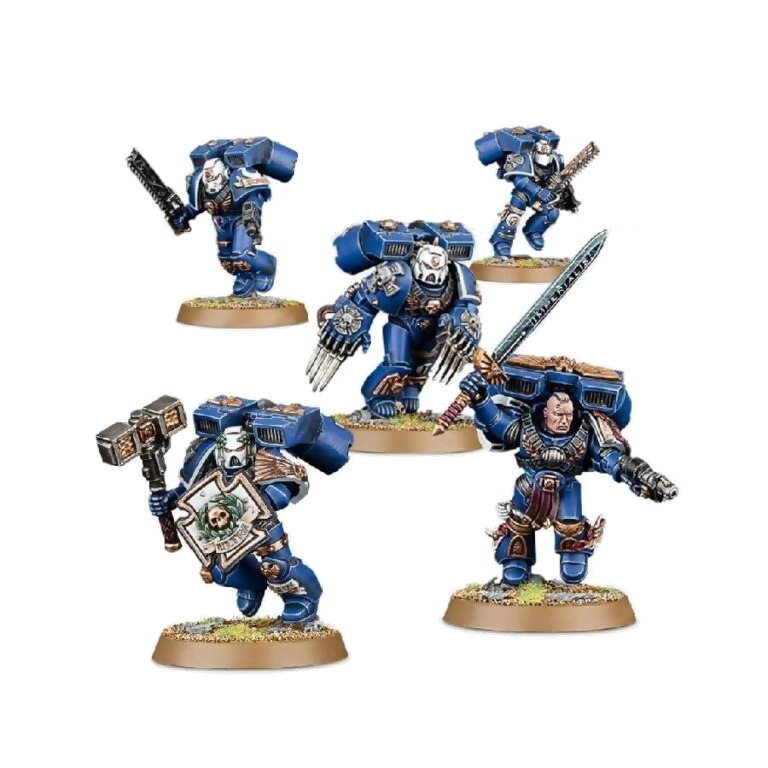Vanguard Veteran Squad (Unpainted) (Assembled) From Warhammer 40k