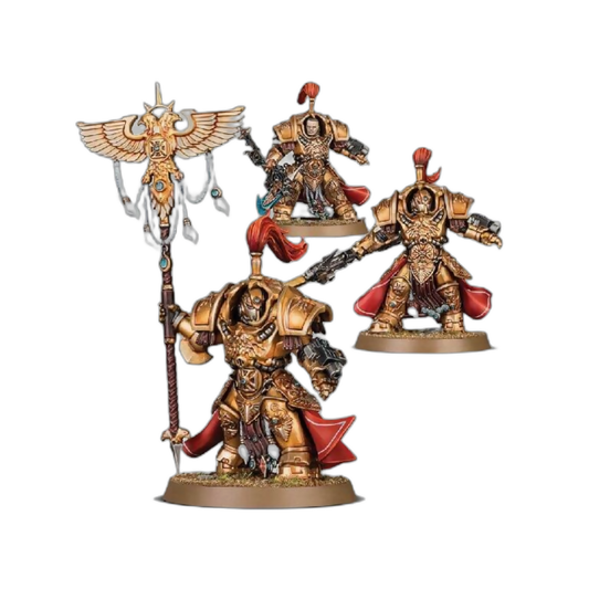 Vexilus Praetor in Allarus Terminator Armour (Custom Painted) (Assembled) From Warhammer 40k on Wargame Trader