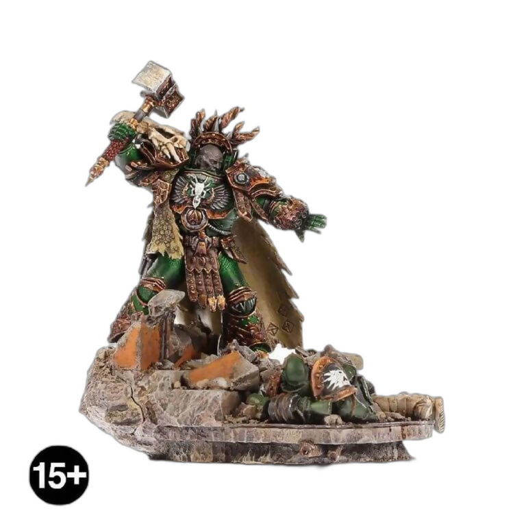 Vulkan, Primarch of The Salamanders Legion – A Forge World Miniature (Unpainted) (Assembled)