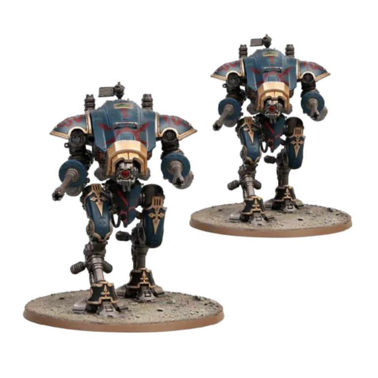 War Dog Executioners (Unpainted) (Assembled) From Warhammer 40k