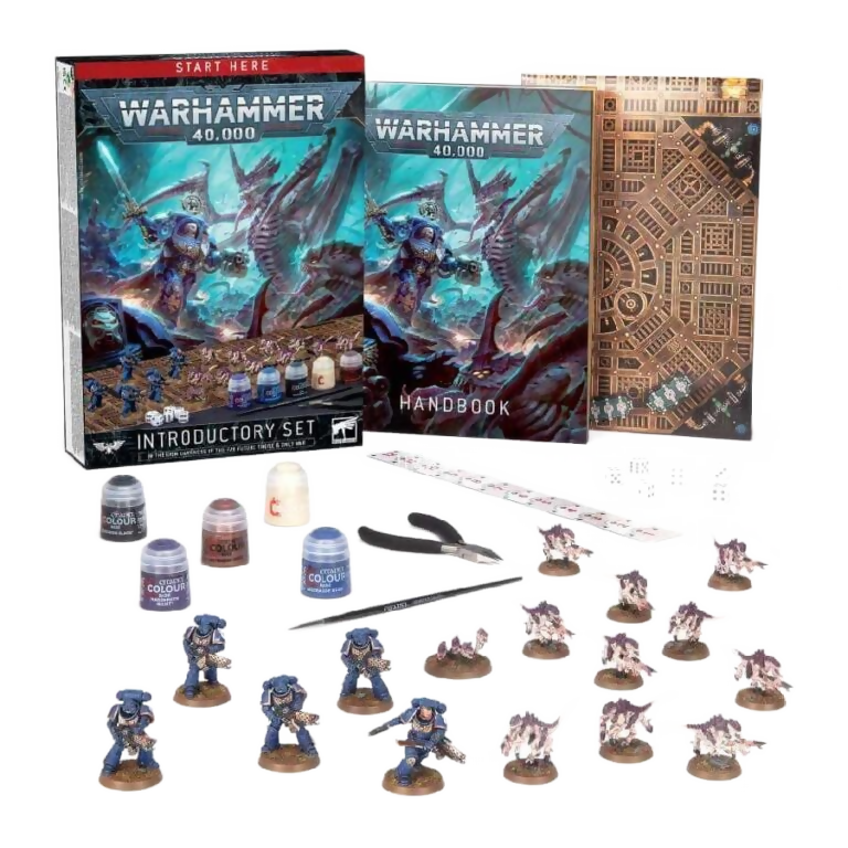 Warhammer 40,000 Introductory Set (Custom Painted) (Assembled) From Warhammer 40k on Wargame Trader