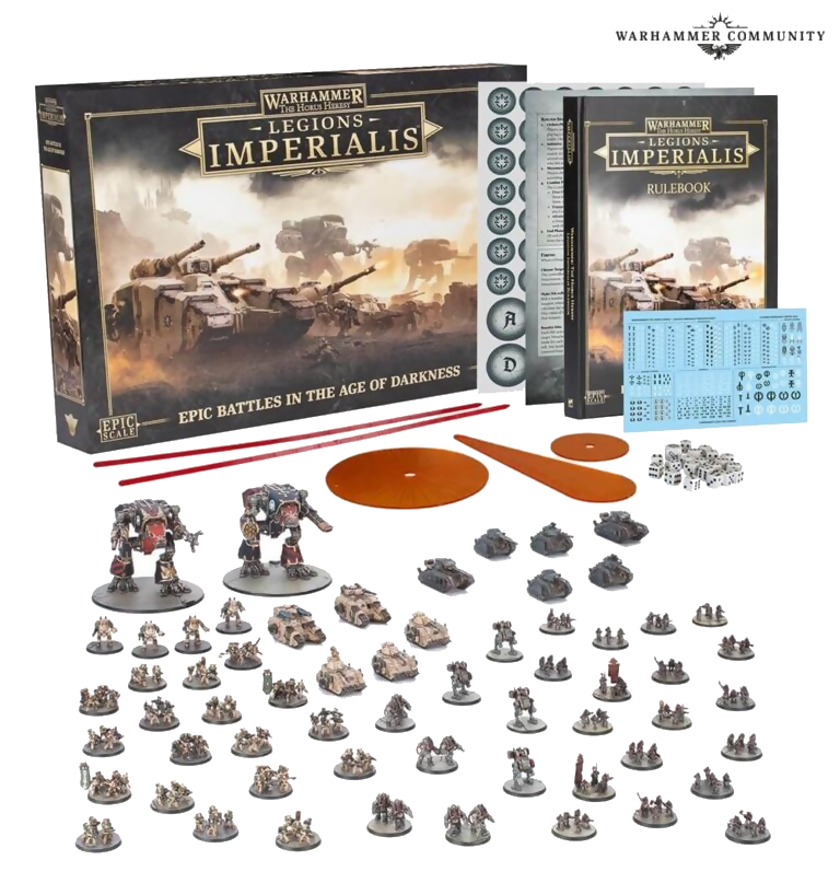 Warhammer: The Horus Heresy – Legions Imperialis (Unpainted) (Assembled) From Warhammer 40k