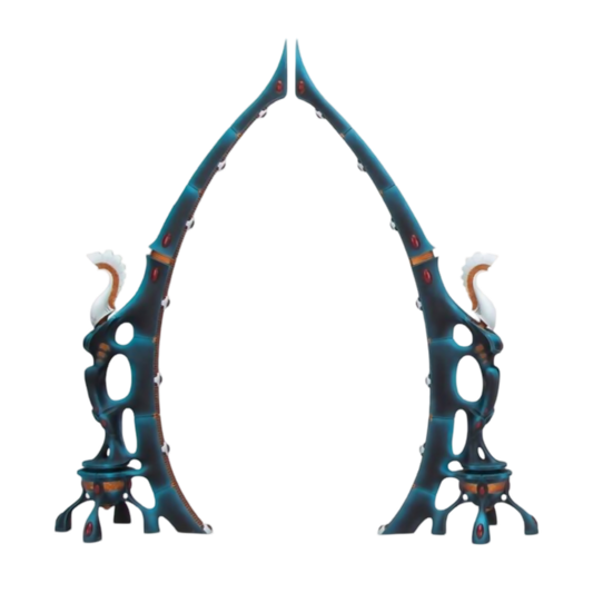 Webway Gate (Custom Painted) (Assembled) From Warhammer 40k on Wargame Trader