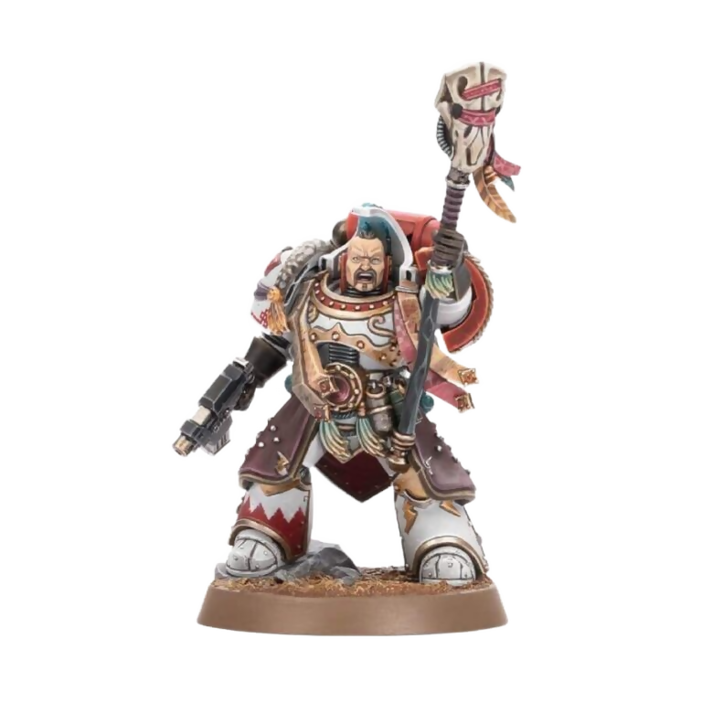 White Scars Stormseer Consul (Unpainted) (Assembled) From Warhammer 40k
