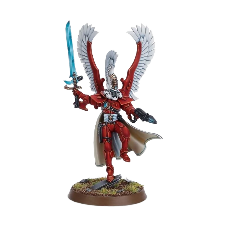 Winged Autarch (Unpainted) (Assembled) From Warhammer 40k