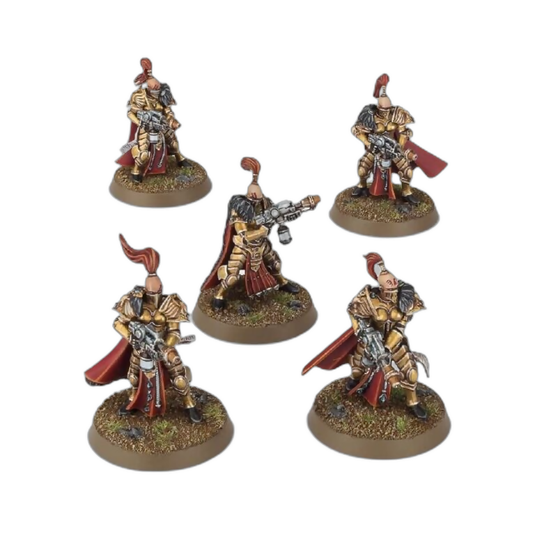Witchseeker Squad (Custom Painted) (Assembled) From Warhammer 40k on Wargame Trader