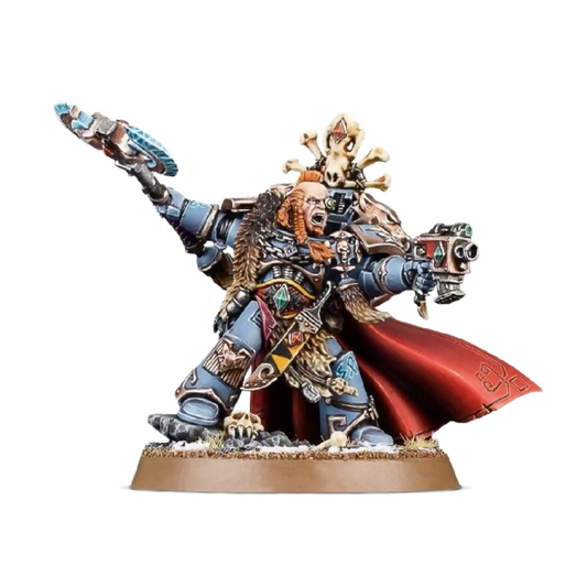 Wolf Lord Krom (Custom Painted) (Assembled) From Warhammer 40k on Wargame Trader