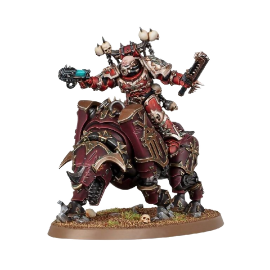 World Eaters Lord on Juggernaut (Unpainted) (Assembled) From Warhammer 40k on Wargame Trader