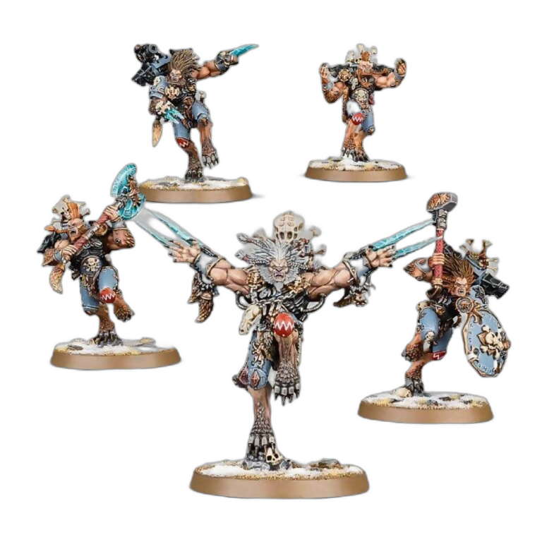 Wulfen (Unpainted) (Assembled) From Warhammer 40k