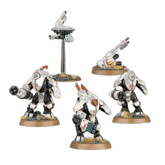 XV25 Stealth Battlesuits (Custom Painted) (Assembled) From Warhammer 40k on Wargame Trader