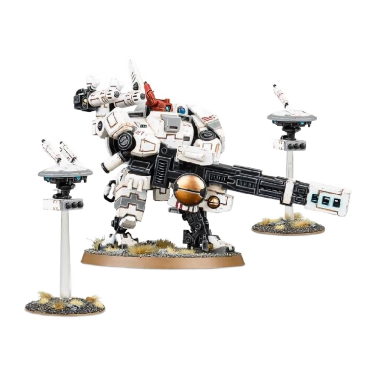 XV88 Broadside Battlesuit (Unpainted) (Assembled) From Warhammer 40k