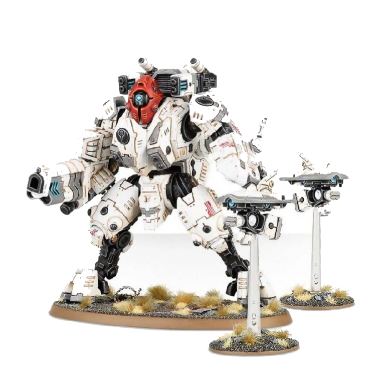 XV95 Ghostkeel Battlesuit (Unpainted) (Assembled) From Warhammer 40k