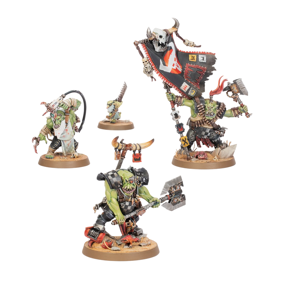 Armageddon Kommand Krew (Custom Painted) (Assembled)