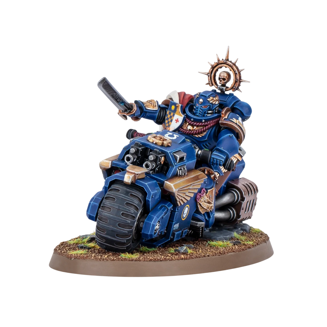 Captain on Bike (New on Sprue)