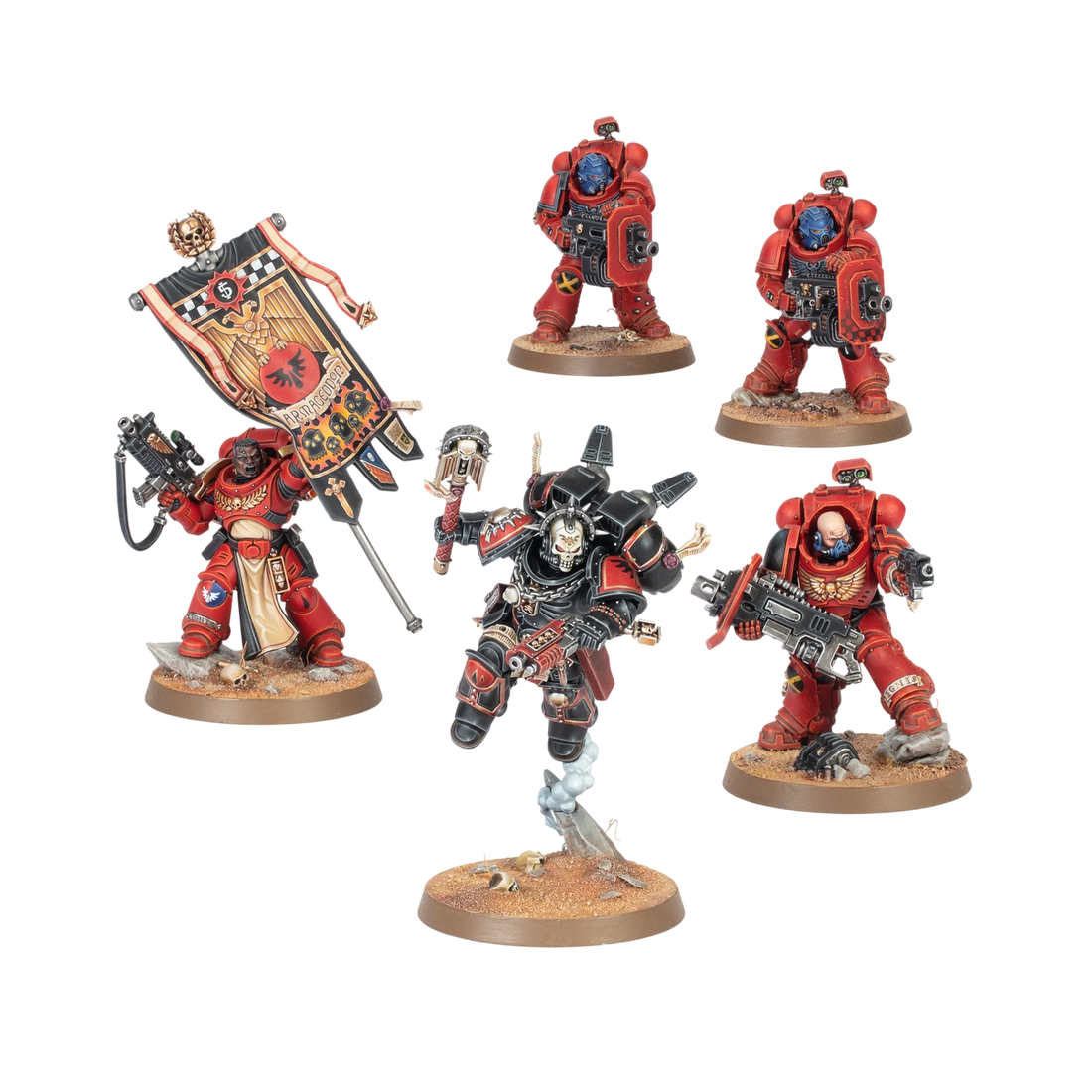 Champions of Armageddon (Unpainted) (Assembled)