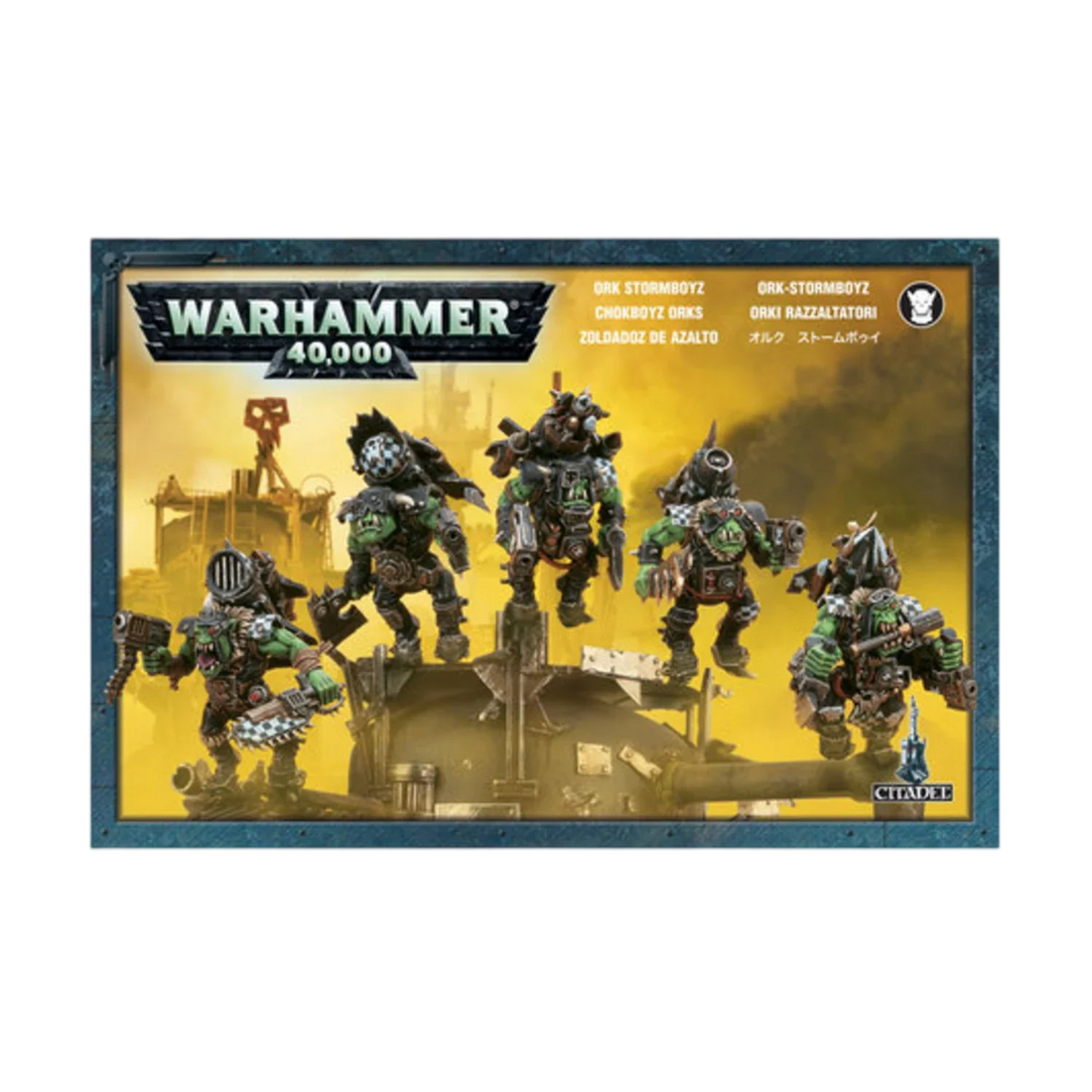Ork Stormboyz (2009) (Custom Painted) (Assembled)