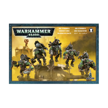 Ork Stormboyz (2009) (Custom Painted) (Assembled)