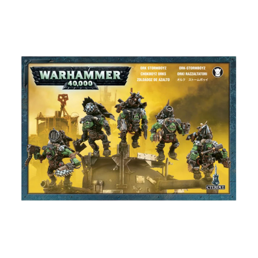 Ork Stormboyz (2009) (Custom Painted) (Assembled)