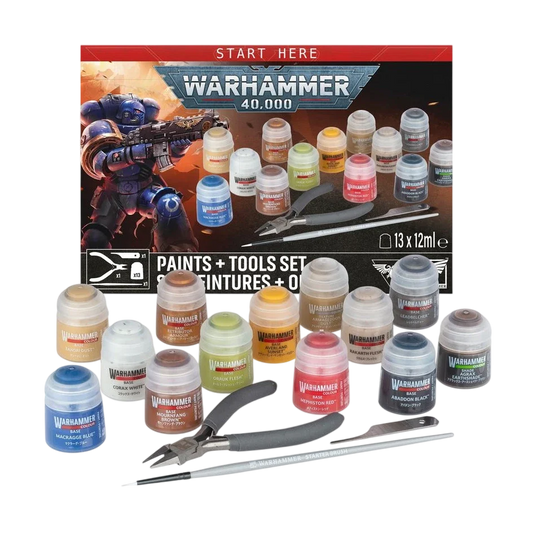 Warhammer 40,000: Paint + Tools Set (2026)
