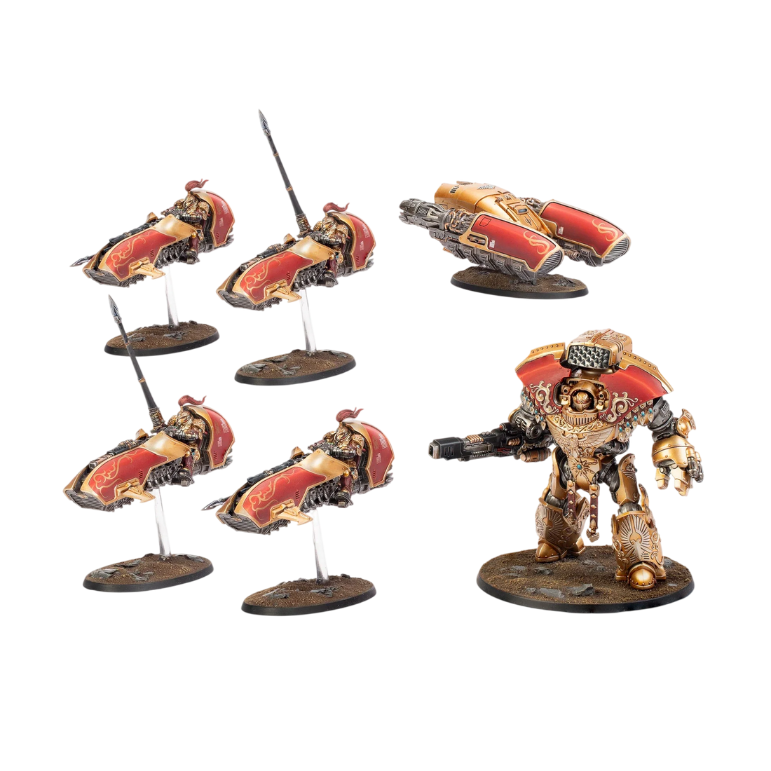 Custodes Support Battle Group (New on Sprue)