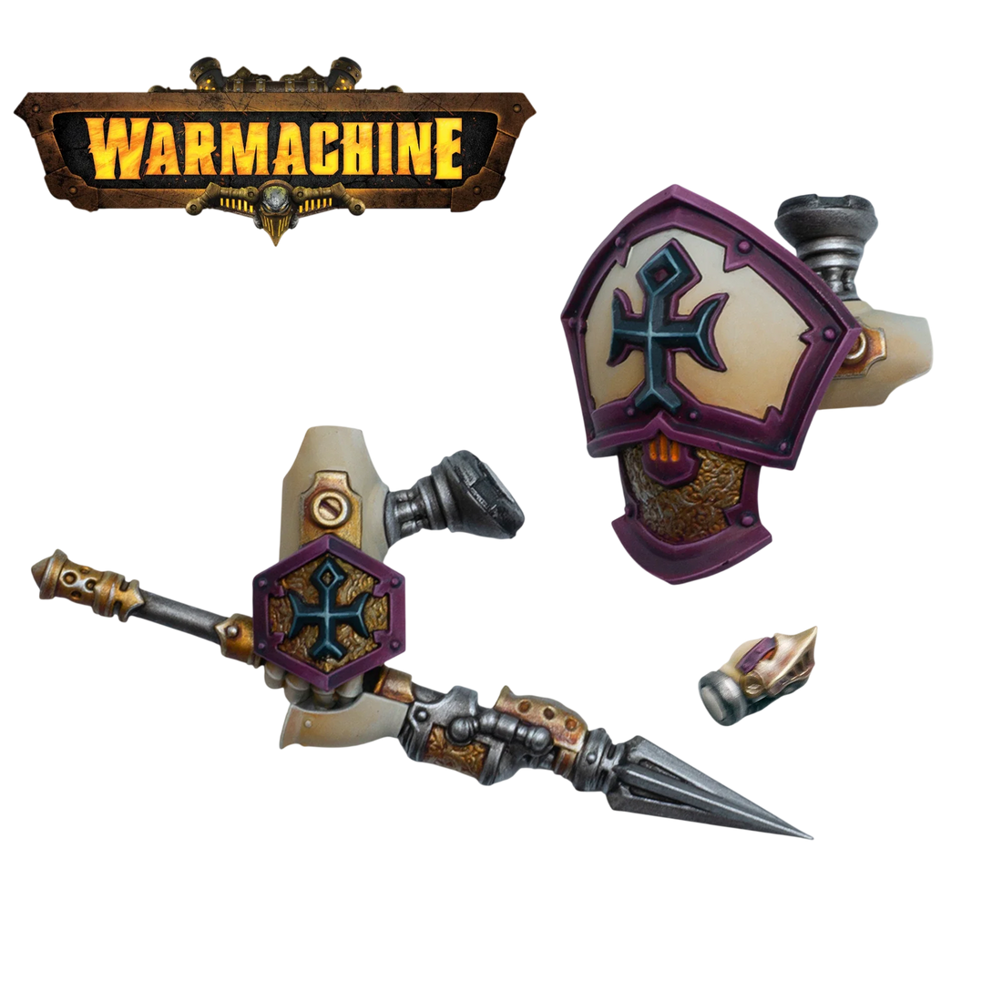 Crusader Heavy Warjack Options (Custom Painted) (Assembled)
