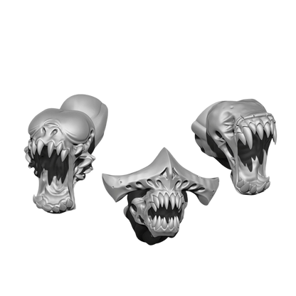 Dusk Fane of Nyrro Vordak Heavy Warbeast Options (Unpainted) (Assembled)