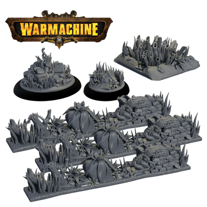Kithguard Defenses (Custom Painted) (Assembled)