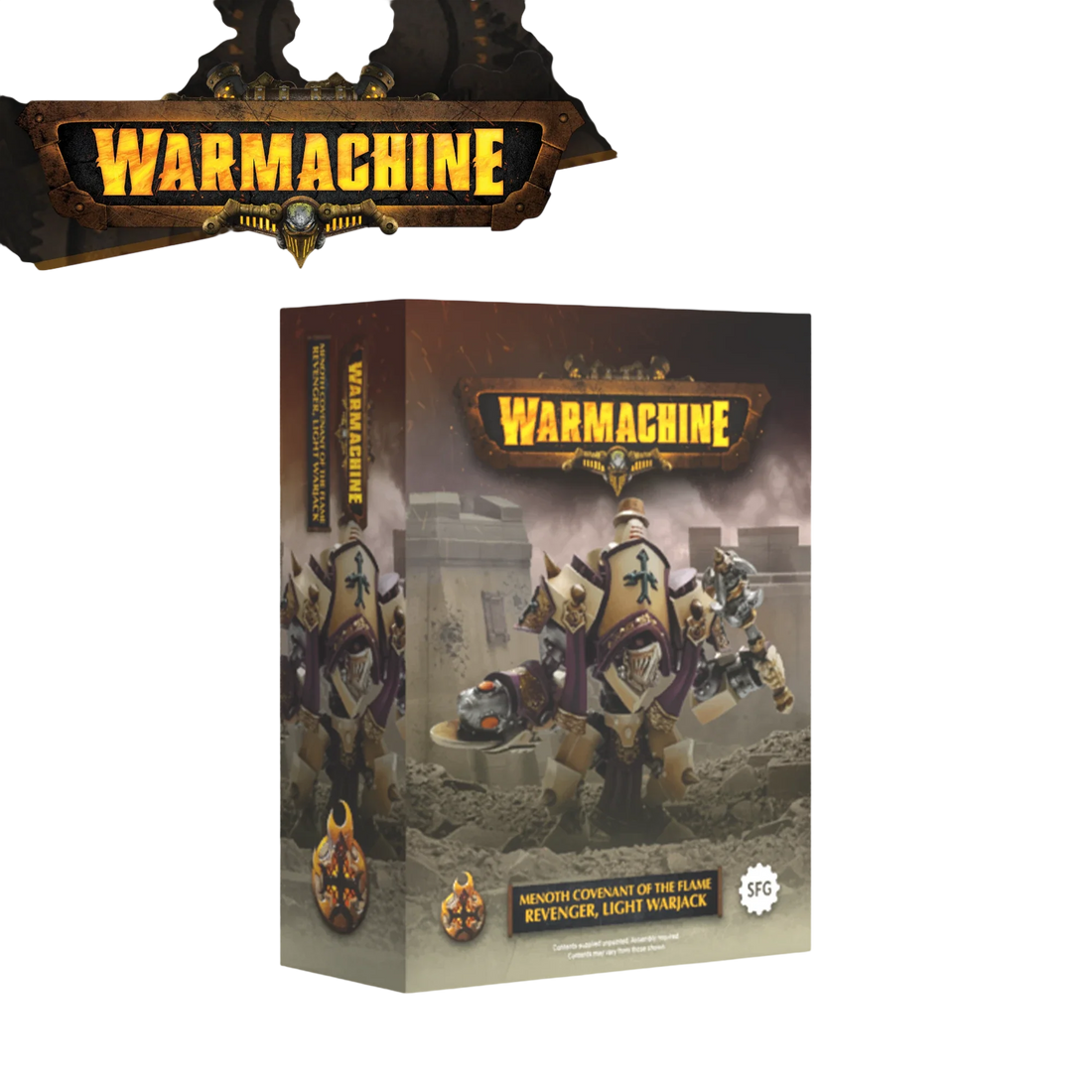 Revenger Light Warjack (Unpainted) (Assembled)