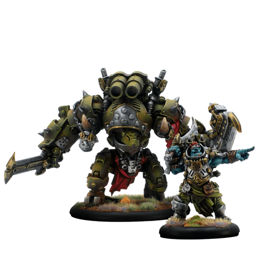 Southern Kriels Kithguard Journeyman & Ramhead (Custom Painted) (Assembled)