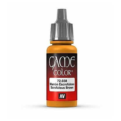 Vallejo Game Color: Scrofulous Brown (72.038) - 17ml